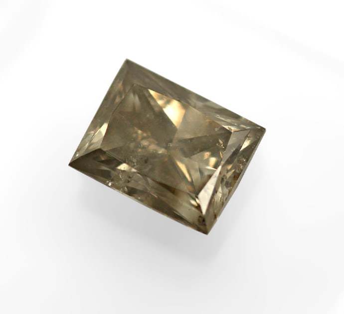 Foto 2 - Princess Cut Diamant 0,54ct IDL Zertifikat, D6839